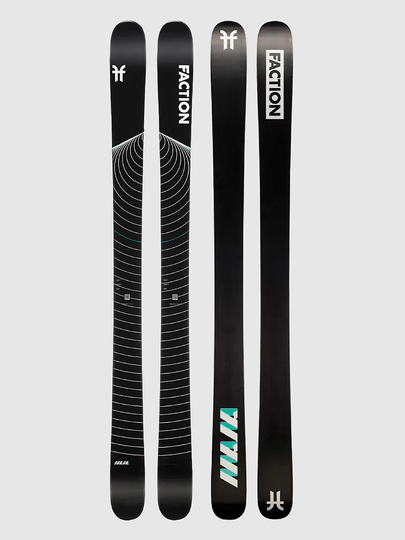 Faction Mana 2 102mm 188 2023 Skis musta
