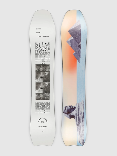 Ride Psychocandy X Akomplice 158 Snowboard kuviotu
