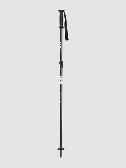 Line Get Up 75-105 2023 Ski Poles musta