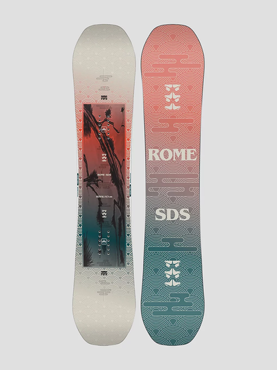 Rome Royal 141 2023 Snowboard kuviotu