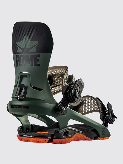 Rome DOD 2023 Snowboard Bindings vihreä
