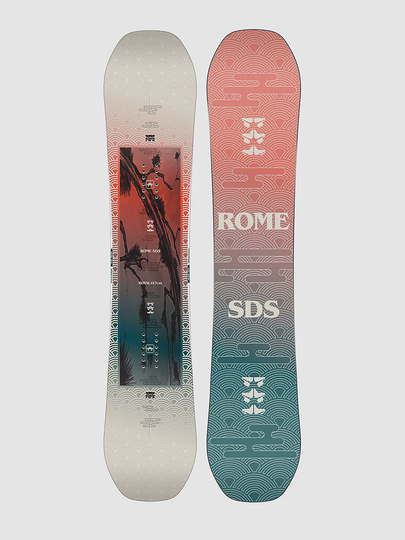 Rome Royal 144 2023 Snowboard kuviotu
