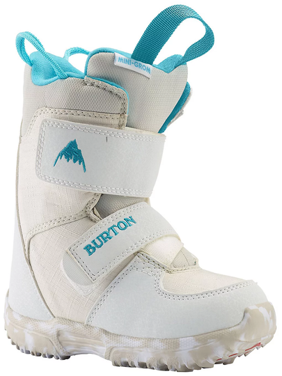 Burton Mini Grom 2023 Snowboard Boots valkoinen
