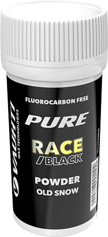Vauhti Pure Race Old Snow Powder Black