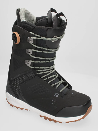 Salomon Dialogue Lace SJ Boa 2022 Snowboard Boots musta