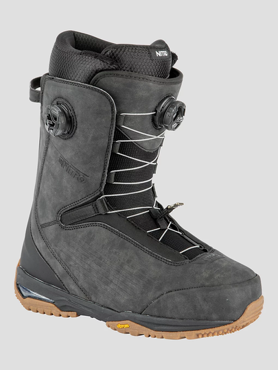 Nitro Chase Dual Boa 2023 Snowboard Boots musta