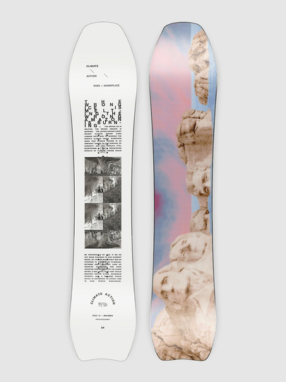 Ride Psychocandy X Akomplice 154 Snowboard kuviotu
