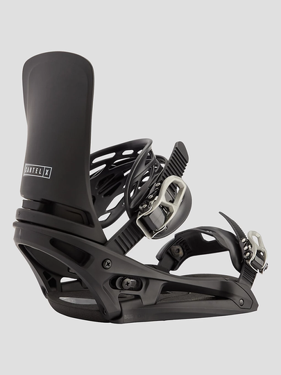 Burton Cartel X EST 2023 Snowboard Bindings musta