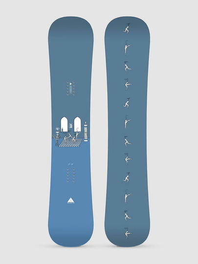 Atlantis Classic Artist Serie - John Custo 156 Snowboard sininen