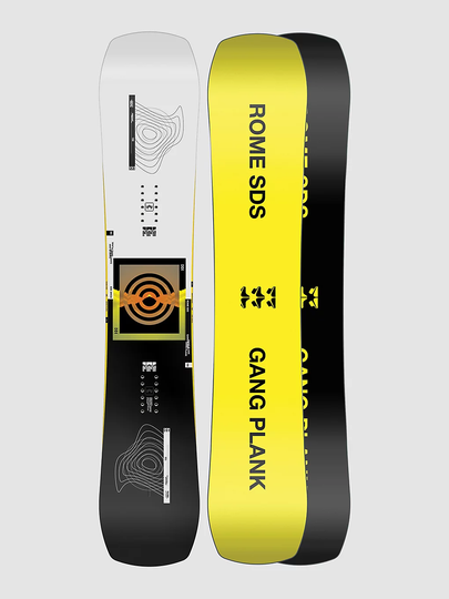Rome Gang Plank 154W 2023 Snowboard kuviotu