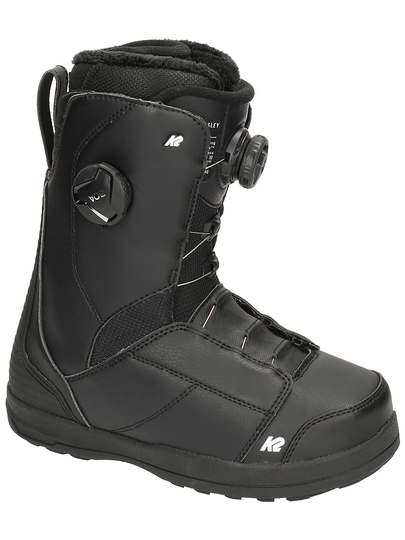 K2 Kinsley Black 2022 Snowboard Boots musta