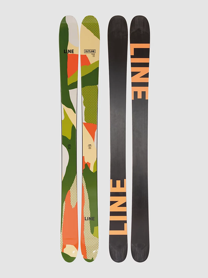 Line Outline 117mm 178 2023 Skis kuviotu