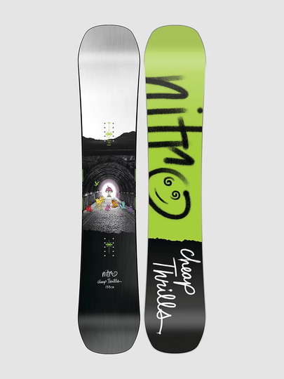 Nitro Cheap Thrills 152 2023 Snowboard musta