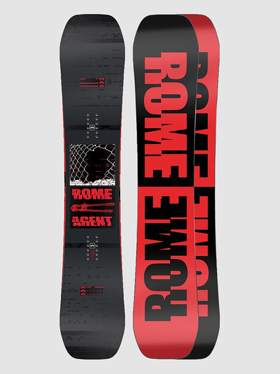 Rome Agent 160 2023 Snowboard kuviotu
