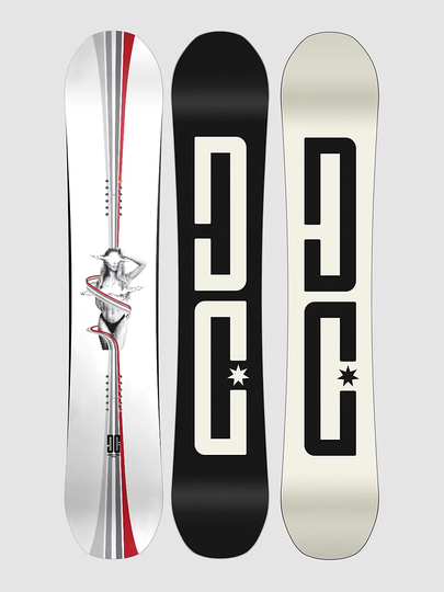DC Ply 154W 2023 Snowboard valkoinen
