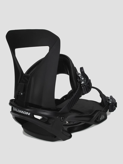 Salomon Pact 2023 Snowboard Bindings musta