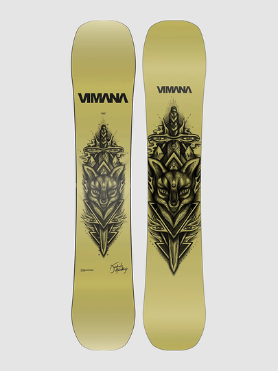 Vimana The Fox 152 2023 Snowboard keltainen