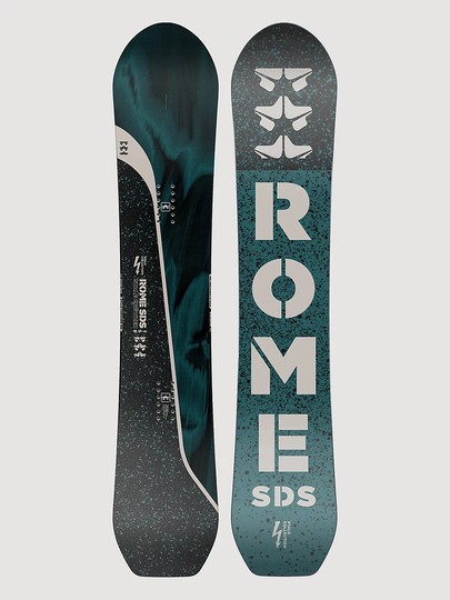 Rome Stale Crewzer 156 2023 Snowboard kuviotu
