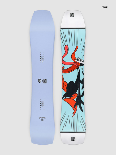 Ride Looney Tunes Warpig 2024 Snowboard kuviotu