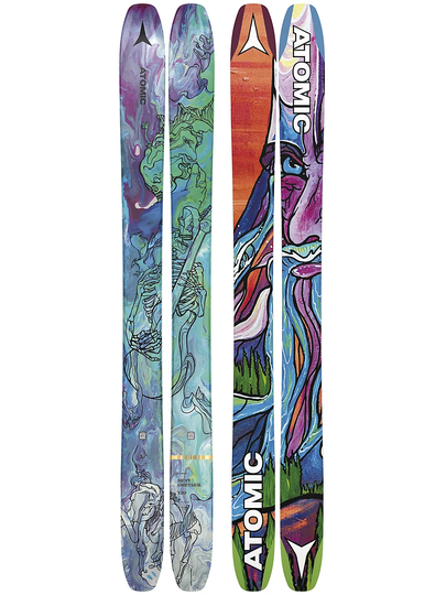 Atomic Bent Chetler 120 184 2023 Skis vihreä