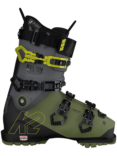 K2 Recon 120 LV Gripwalk Ski Boots vihreä