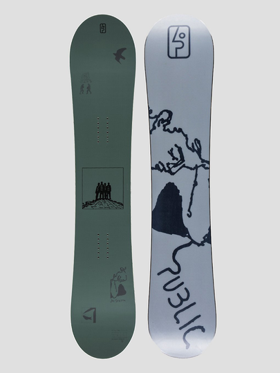 Public Sexton Disorder 149 Micro Camber 2023 Snowboard kuviotu