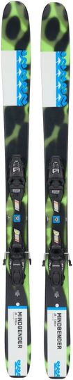 K2 Mindbender Jr Laskettelusukset FDT 7.0 Set, 129 cm