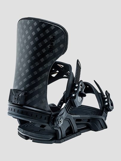 Bent Metal Solution 2023 Snowboard Bindings musta