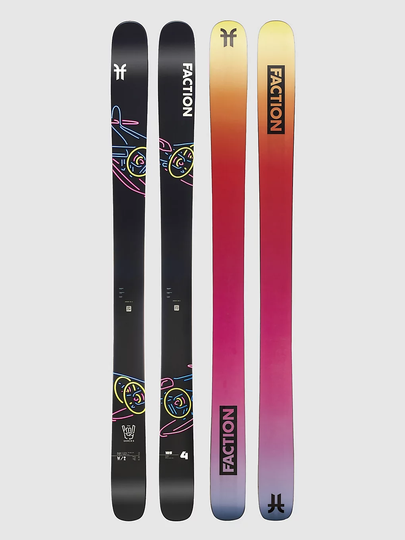 Faction Prodigy 4 116mm 179 2023 Skis musta