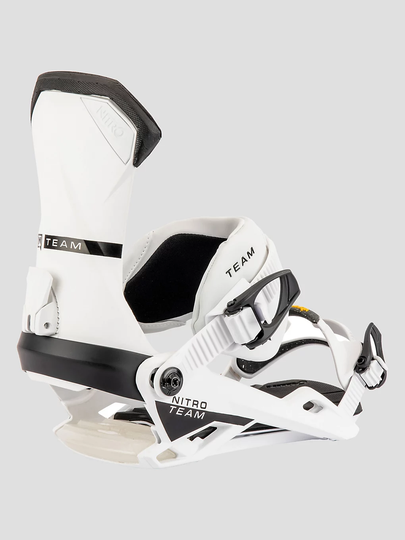 Nitro Team 2023 Snowboard Bindings valkoinen
