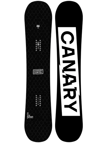 Canary Cartel Epitaph 150 2023 Snowboard musta