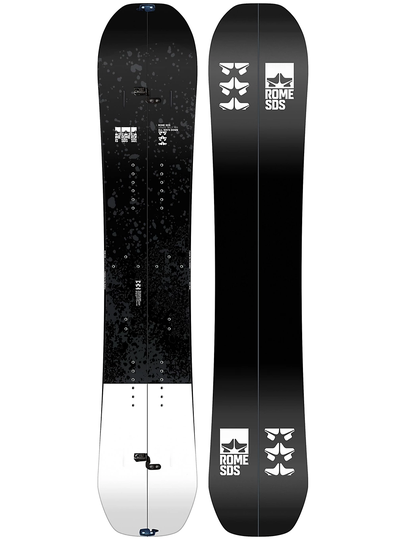 Rome Uprise 153 2023 Splitboard musta