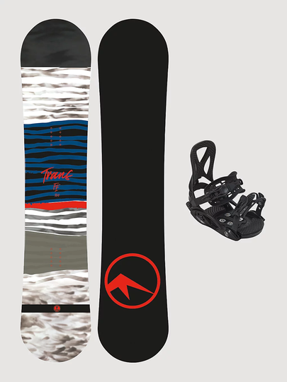 TRANS Fe 115 + Pure M Snowboard Set kuviotu