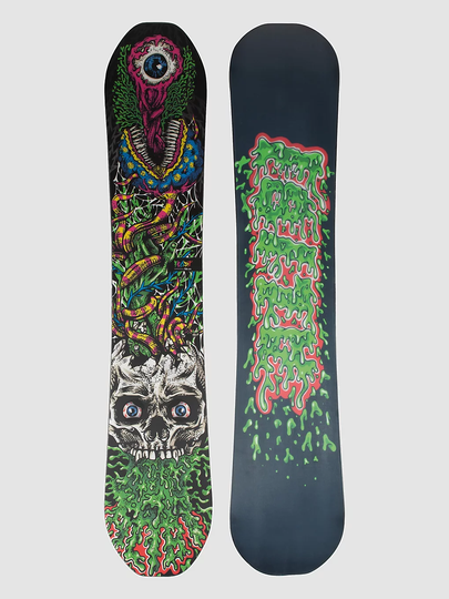 Alibi Snowboards Feast 153 2023 Snowboard valkoinen