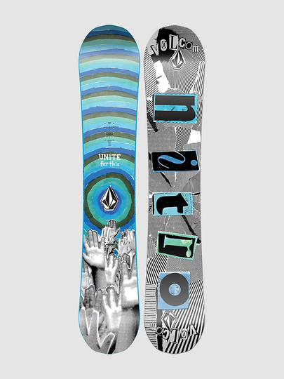 Nitro Beast X Volcom 151 2023 Snowboard sininen