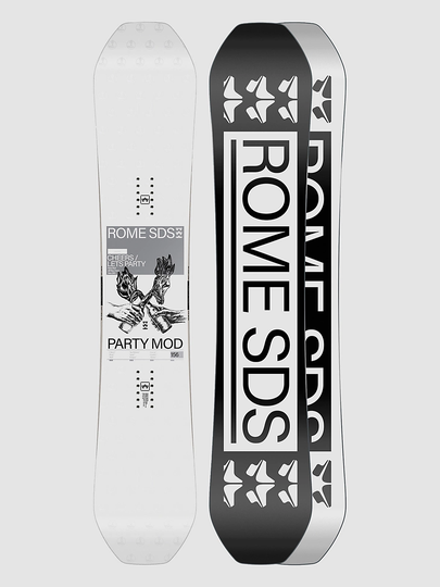 Rome Party Mod 153 2023 Snowboard kuviotu