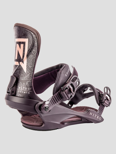 Nitro Cosmic 2023 Snowboard Bindings violet