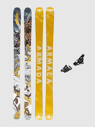 Armada ARV 96mm 163 + Strive GW 14 2023 Ski Set kuviotu