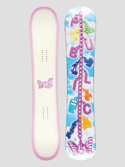 Public General 147 Hybrid Camber JIBGURL 2023 Snowboard kuviotu